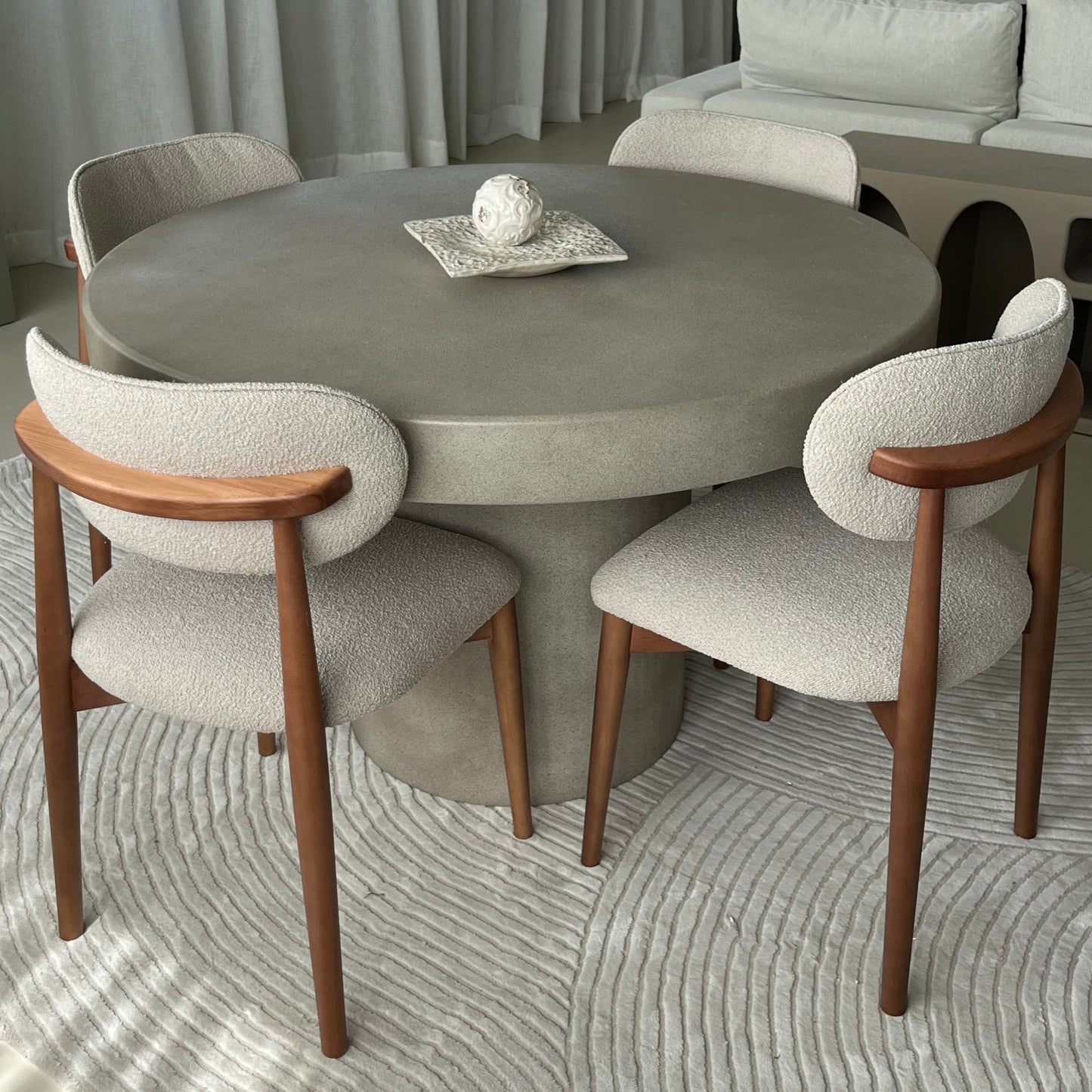 Champion round dining table
