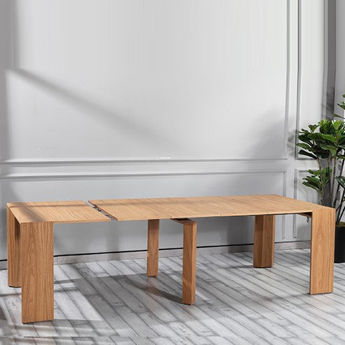 Max extention dining table naturel oak