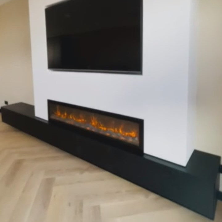 Angel Tv Stand Black Oak