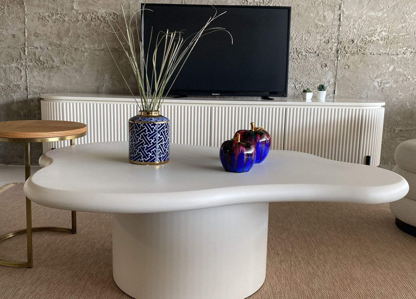 Isabella Coffee Table Beige Mdf