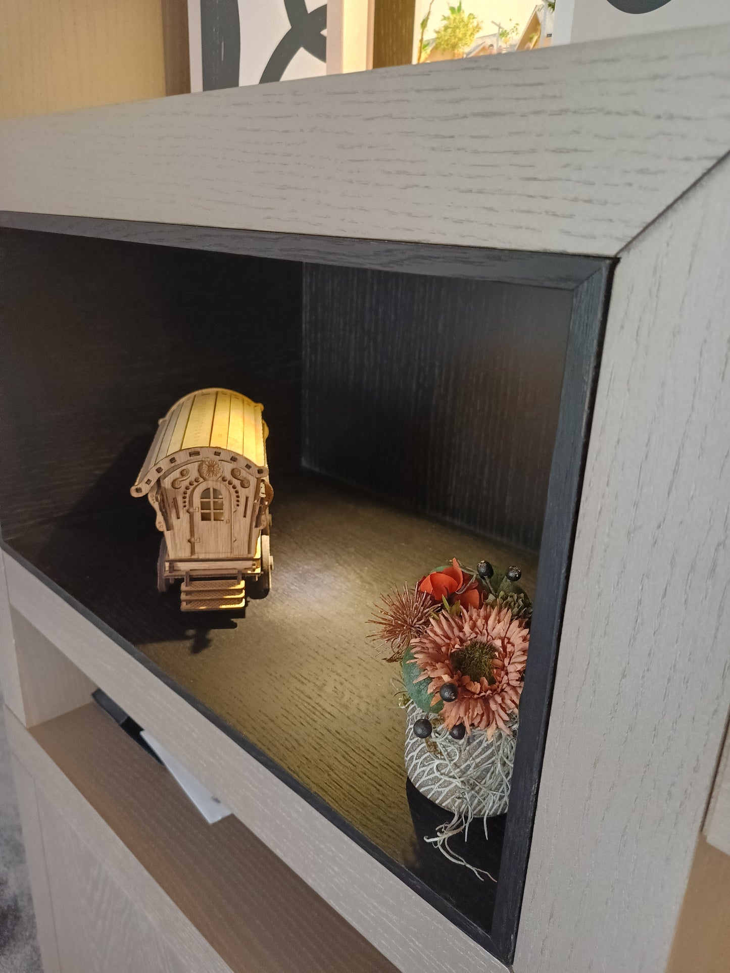 Floransa Wall Design Platin ! Oak Black Oak