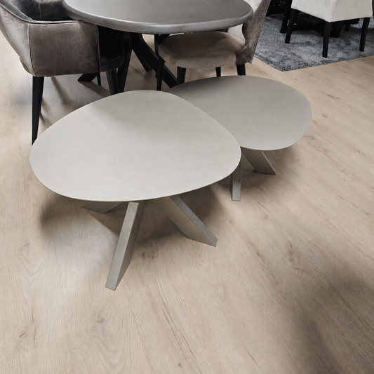 Torino Tafel Set | Platina 3 Eiken | Showmodel Outlet | Direct Leverbaar