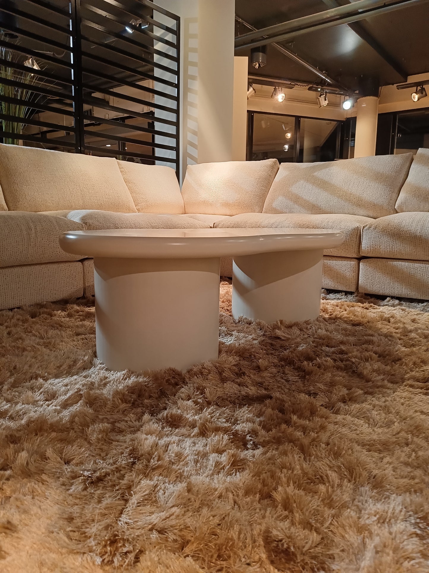 Cave salontafel - beige MDF