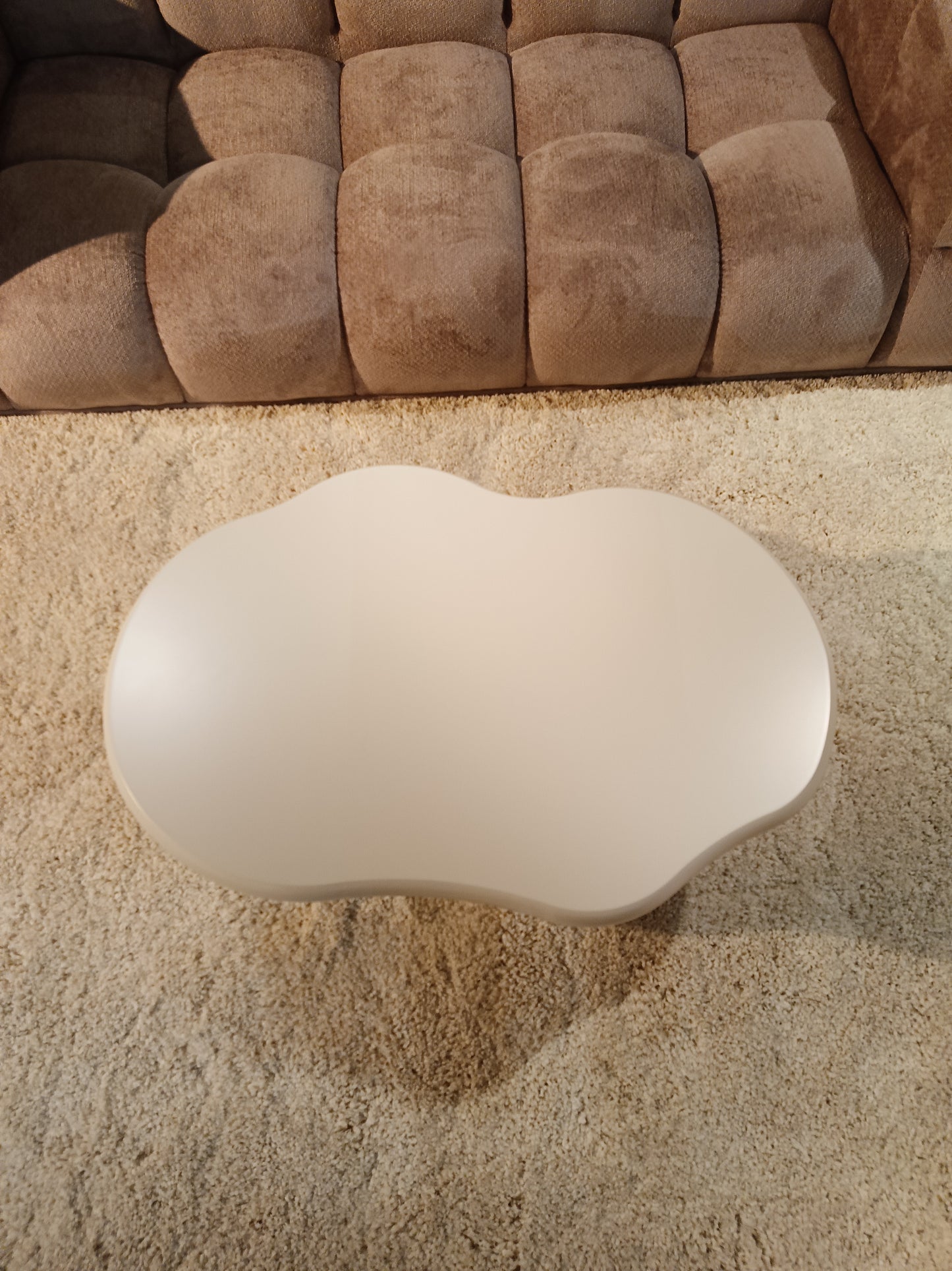 Cave salontafel - beige MDF