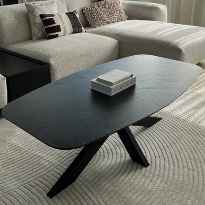 Danish ovale coffee table spider leg