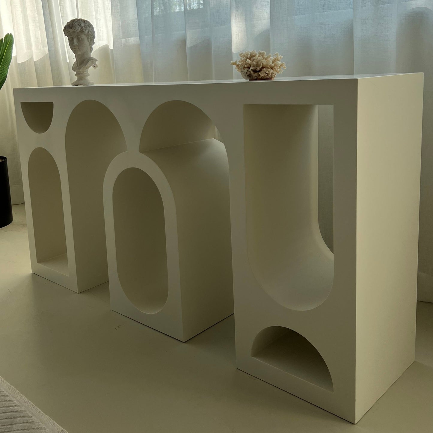 Bugatti Konsol Masası Krem MDF – 2. ürün görseli