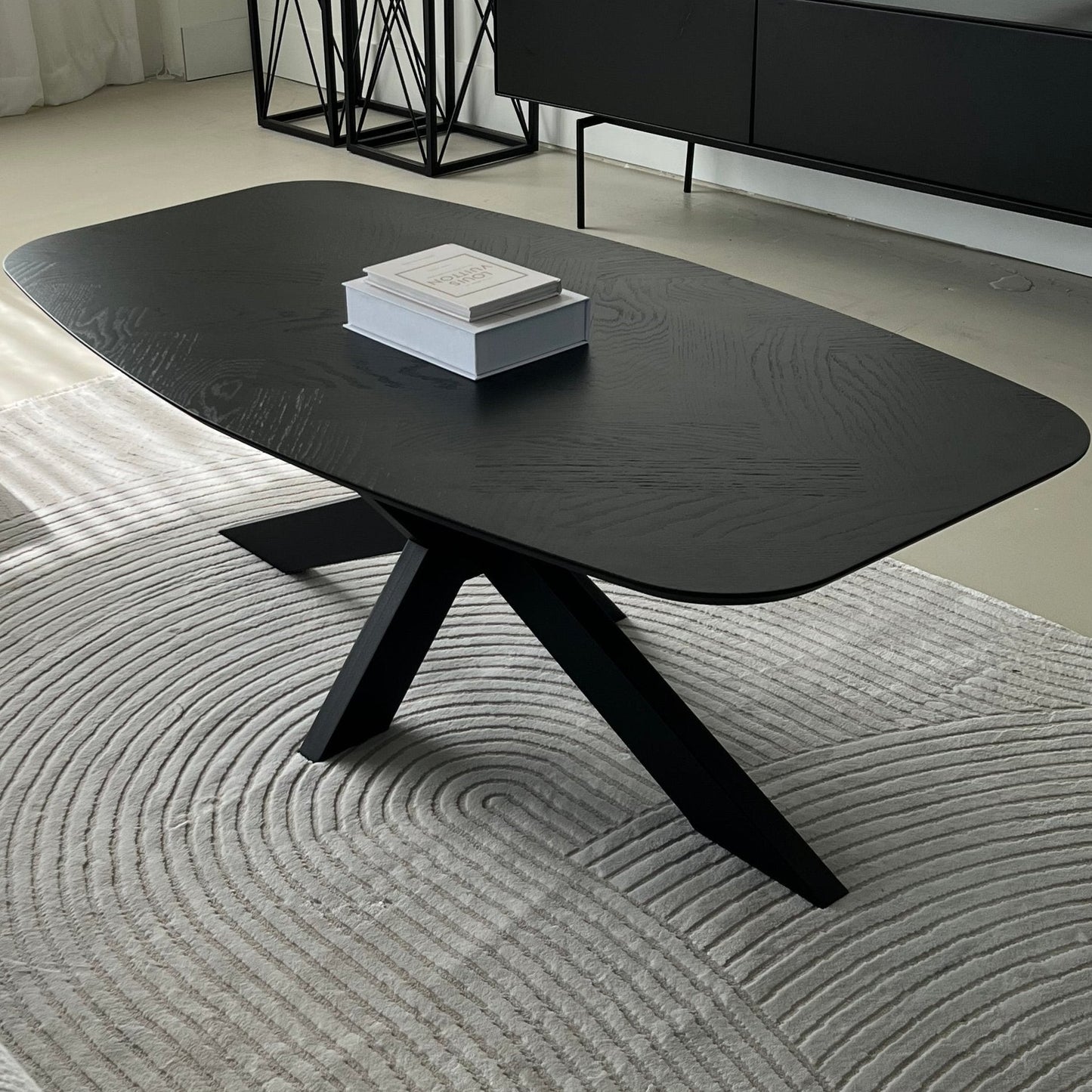 Danish ovale coffee table spider leg