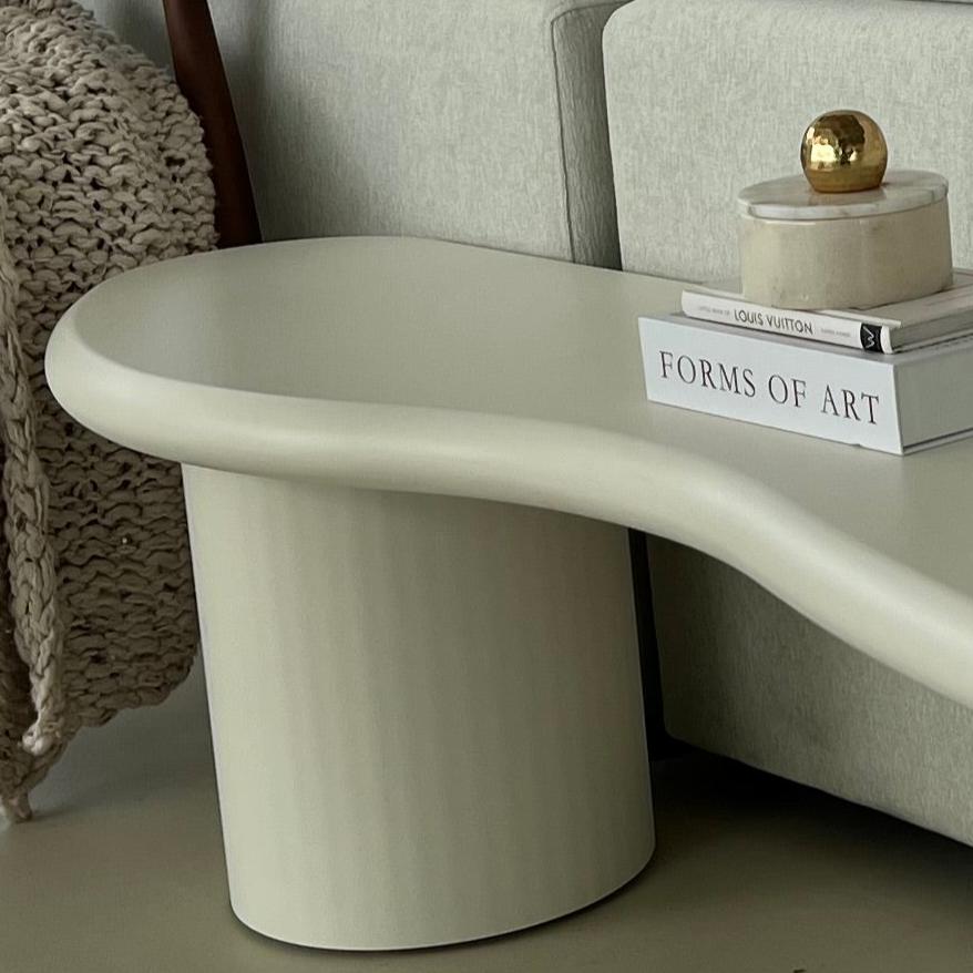 Simple organic tv stand