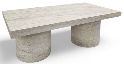 Rotterdam Coffee Table Como Leg Travertine Hpl