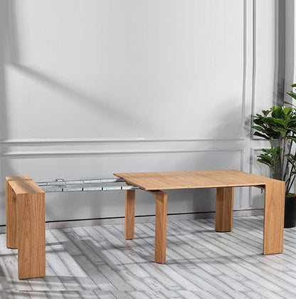 Max extention dining table naturel oak