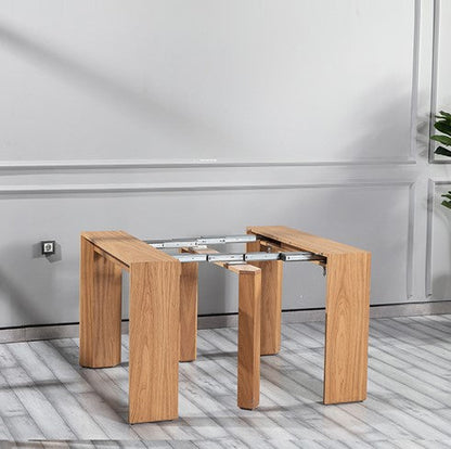 Max extention dining table naturel oak