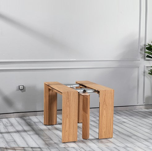 Max extention dining table naturel oak