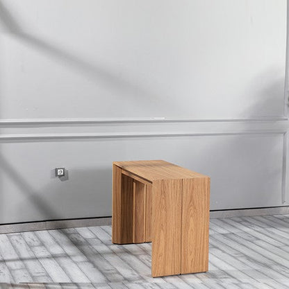 Max extention dining table naturel oak