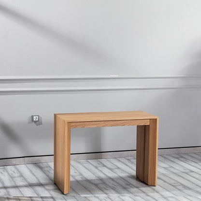 Max extention dining table naturel oak