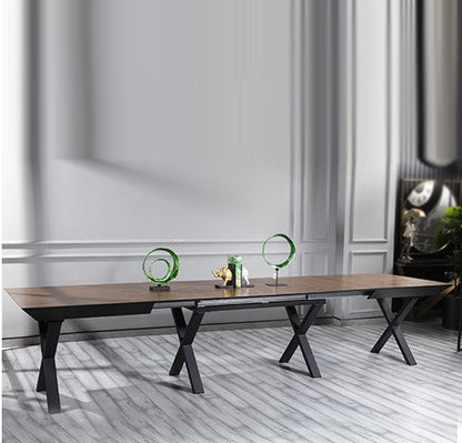 Sky 4 extention dining table