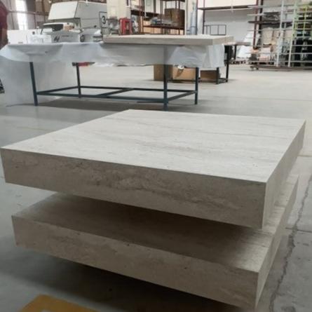 Hamburger coffee table 80x80