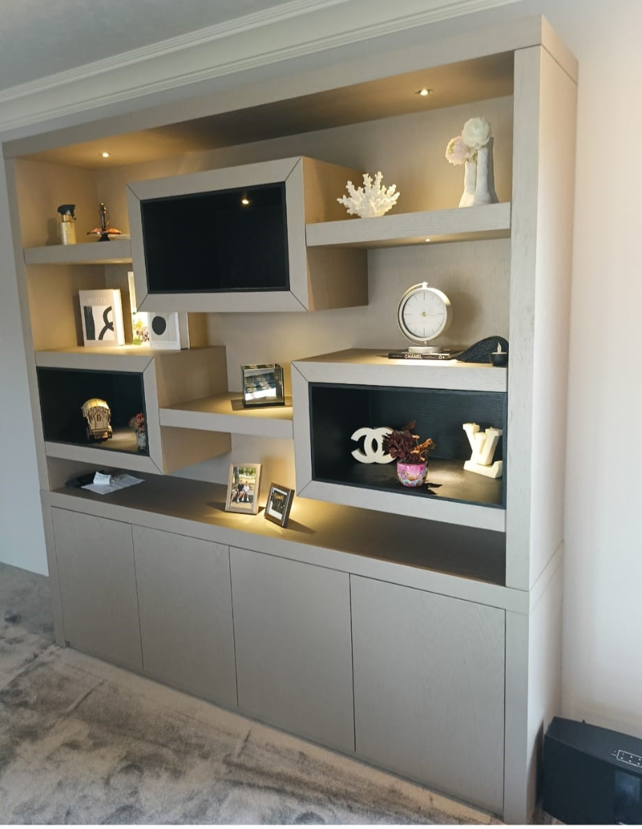 Floransa Wall Design Platin ! Oak Black Oak