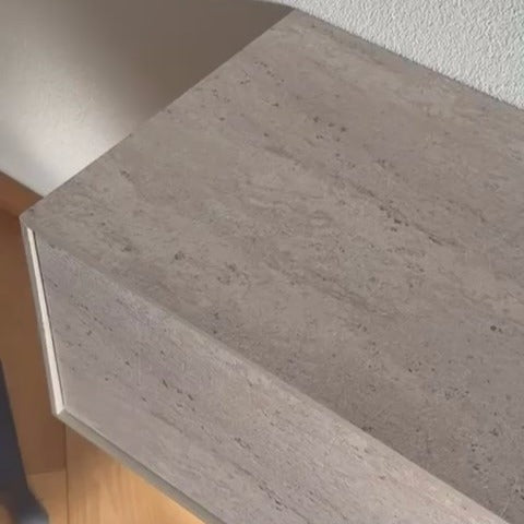 Angel Tv Stand Travertine Hpl