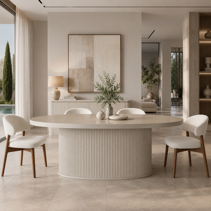 Datca eettafel - Platin 3 MDF