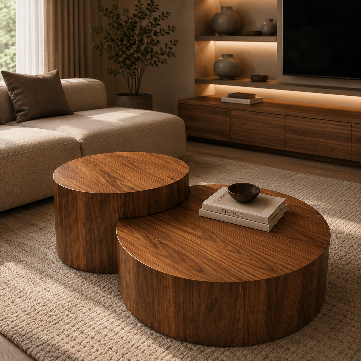 Arizona salontafel - Platin 3 eiken