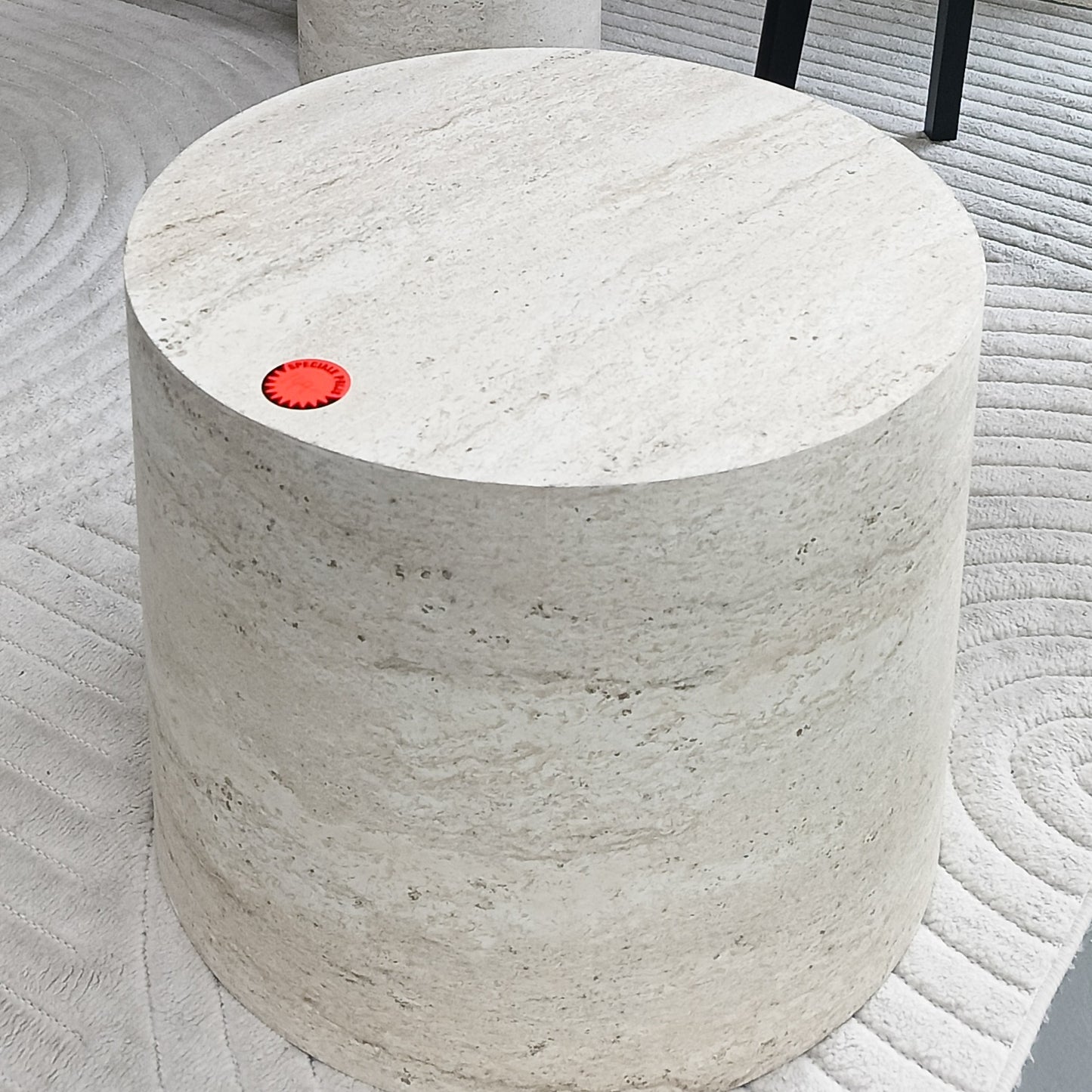 Arizona Side Table Travertine Colour