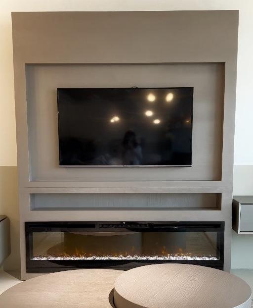 Berlin TV Ünitesi Şömineli 200cm Elektrikli Şömine – 2. ürün görseli