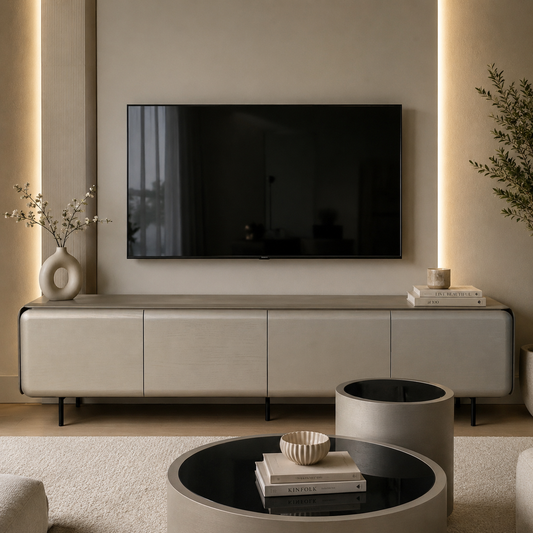 Bugatti TV Ünitesi Platin 3 Meşe Kaplama – genel ürün görünümü