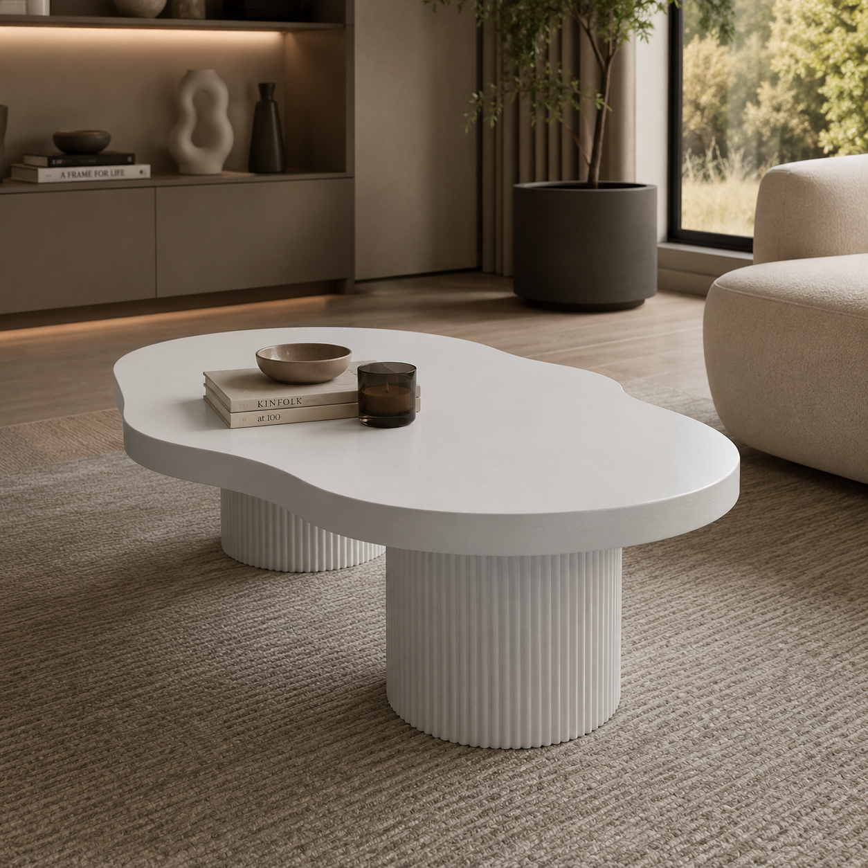 Bugatti salontafel - Tweety poot, off-white