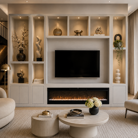 Orlando Cinewall Set – zwart eiken