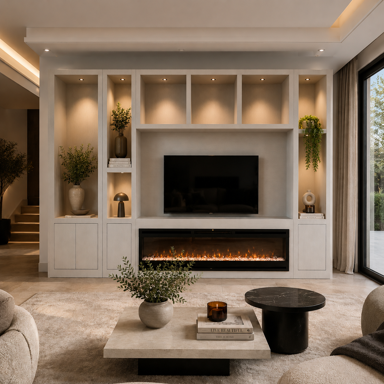 Orlando Cinewall – zwart eiken