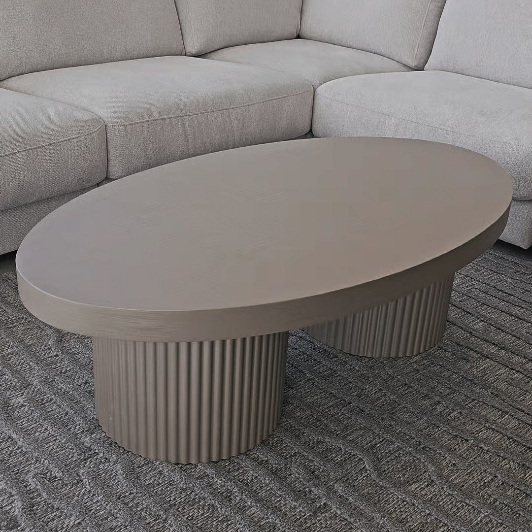 Datca Coffee Table Tweety Leg Platin 3 Oak