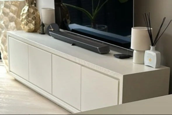 Funda Tv Stand Beige Oak