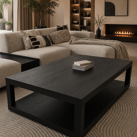 Glory salontafel – zwart eiken