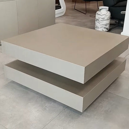 Hamburger Sehpa 80x80 Platin 3 Meşe Kaplama – 2. ürün görseli
