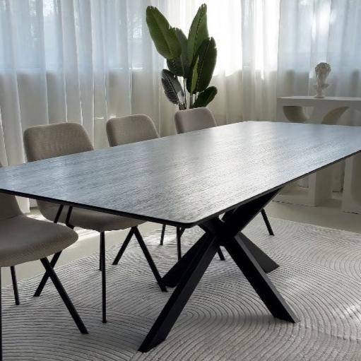 Lara dining table top spider leg