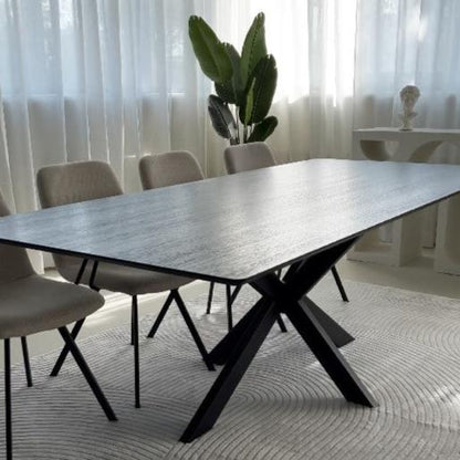 Lara dining table top spider leg