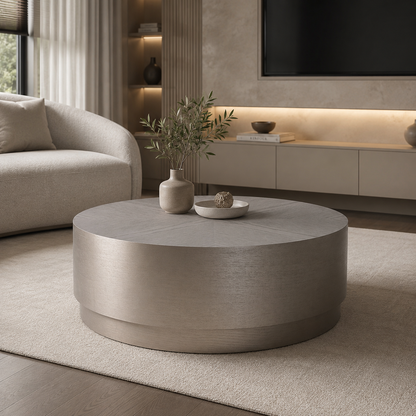 Ollie salontafel - Platin 3 eiken