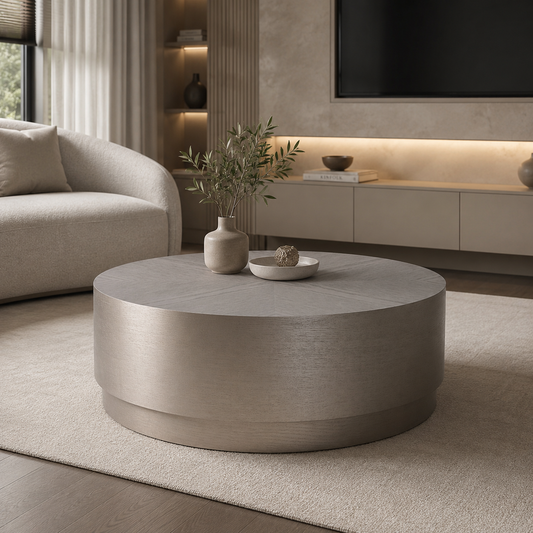 Ollie salontafel - Platin 3 eiken