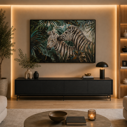 Palazzo TV-meubel – zwart eiken