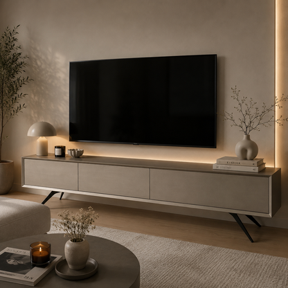 Paris TV-meubel – Platin 3 eiken