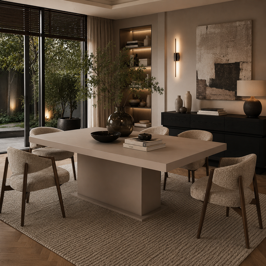 Rotterdam eettafel – Platin 1 eiken