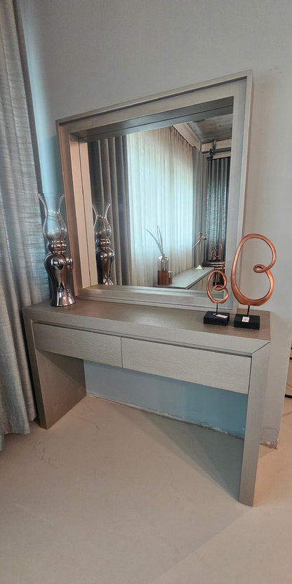 Rotterdam consoletafel - Platin 3 eiken - vooraanzicht