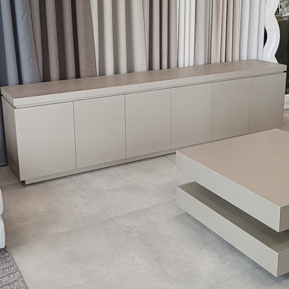 Rotterdam Tv Whitout Fireplace Platin 3 Oak