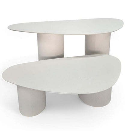 Stone Dining Table Como Leg Beige Oak