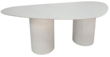 Stone Dining Table Como Leg Beige Oak