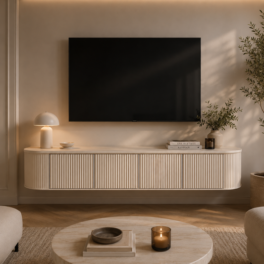Tweety TV-meubel - beige eiken