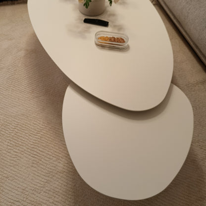 Torino Coffee Table Tweety Leg Off White Mdf