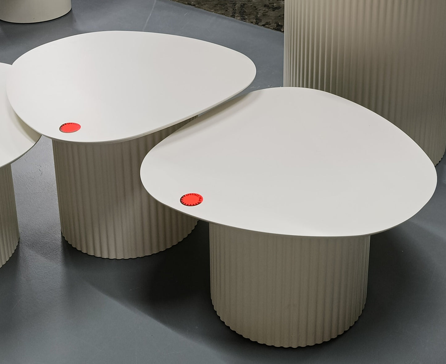 Torinoside Coffee Table Set Off White Mdf