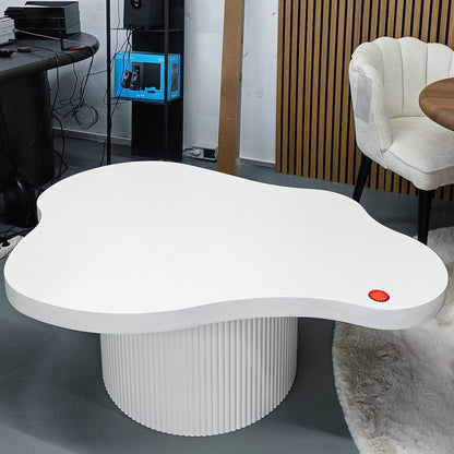 Winston Coffee Table Tweety Leg White Mdf