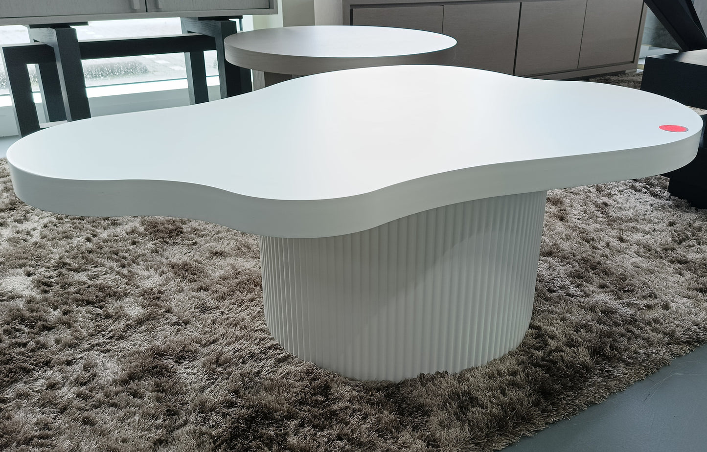 Winston Coffee Table Tweety Leg White Mdf
